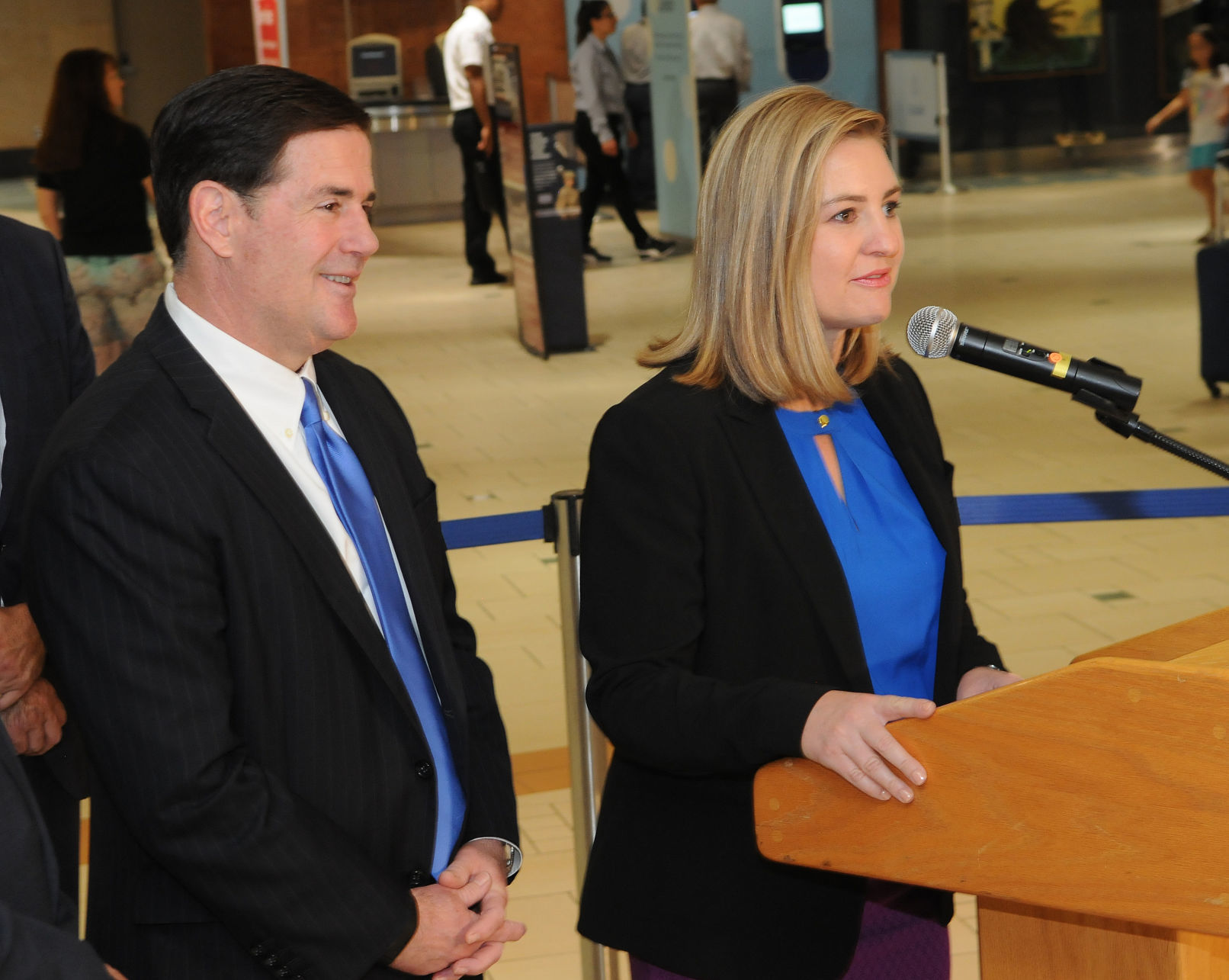 Ducey, Gallego travel IDs (copy)